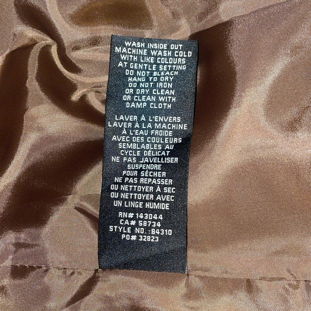 New Bagatelle New York Chocolate Brown Faux Leather Trench Coat - Picture 11 of 16